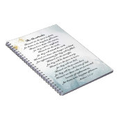 Matteüs 5:3-10 Zalig preken op de berg Notitieboek (Rechterzijde)