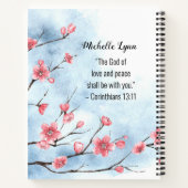 Matteüs 5:4 Gezegend zijn zij die treuren om sympa Notitieboek (Achterkant)