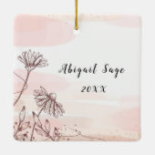 Matteüs 5:7 Gezegend zijn de barmhartige Bijbelver Keramisch Ornament (Achterkant)