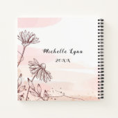 Matteüs 5:7 Gezegend zijn de barmhartige Bijbelver Notitieboek (Achterkant)