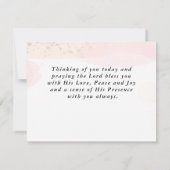 Matteüs 5:7 Gezegend zijn de barmhartige platte Ka (Achterkant)