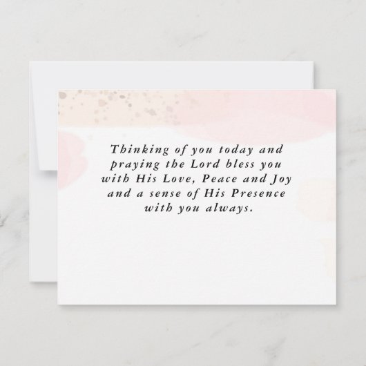 Matteüs 5:7 Gezegend zijn de barmhartige platte Ka (Achterkant)