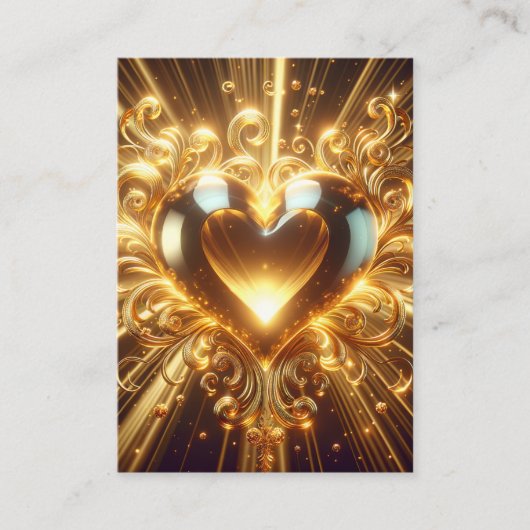 Matteüs 5:8 KJV Kaarten - Puur in Hart Visitekaartje (Voorkant)