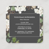 Matteüs 5 9 Gezegend zijn de vredemakers zalighede Vierkante Visitekaartje (Achterkant)