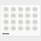 Matteüs 5:9 Zalig de vredestichters Sticker (Vel)