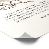 Matteüs 6:26 Kijk naar de vogels van de lucht Poster (Hoek)