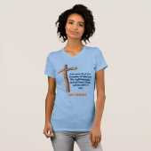 Matteüs 6:33 Kruis T-shirt (Voorkant volledig)