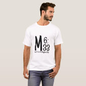 Matteüs 6:33 Zoek Ye eerst T-shirt (Voorkant volledig)