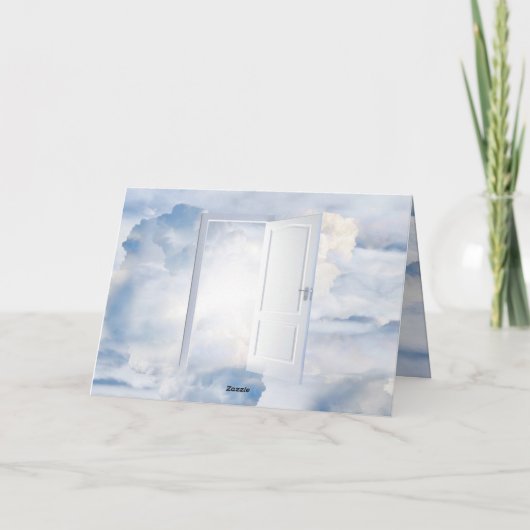 Matteüs 6:6 Wanneer u bidt Christelijke Bijbelvers Kaart (Achterkant)