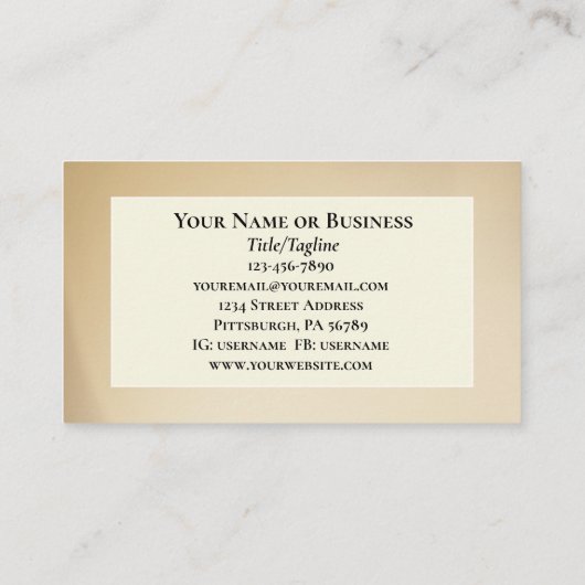 Matteüs 6:6 Wanneer u bidt Christelijke Bijbelvers Visitekaartje (Achterkant)