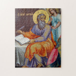 Matteüs de Evangelist Orthodox Christelijk Icoon Legpuzzel