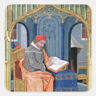 Matthaeus Platearius Vierkante Sticker