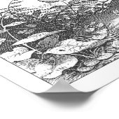 Matthäus Merian: Heidelberg-Panorama von 1620 Poster (Hoek)