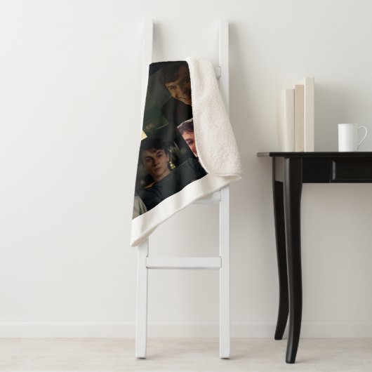 mattheo riddle, marcus lopez blanket sherpa deken (In situ)