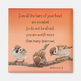 Mattheüs 10:30-31 2" Magneet