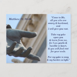 Mattheüs 11 28 30 Schriftgedeelte Geheugen Kaart