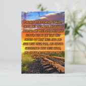 Mattheüs 13:15 KJV Bijbel Verse Pic Groet Kaart (Staand voorkant)