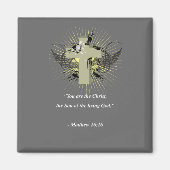 MATTHEÜS 16:16 Bijbelvers Magneet (Voorkant)