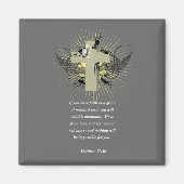 MATTHEÜS 17:20 Bijbelvers Magneet (Voorkant)