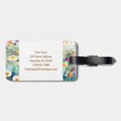 Mattheüs 17:20 Geloof als mosterdzaadbijbelvers Bagagelabel (Achterkant horizontaal)