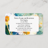 Mattheüs 17:20 Geloof als mosterdzaadbijbelvers Visitekaartje (Achterkant)