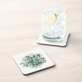 Mattheüs 19:26 Bij God alle dingen mogelijk blad Bier Onderzetter (Rechterzijde)