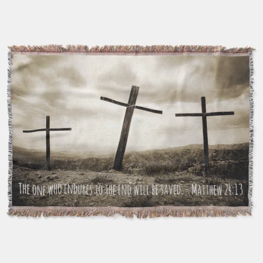 MATTHEÜS 24:13 Gooi een deken (Voorkant)