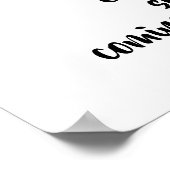 MATTHEÜS 24:27 "Want als de bliksem komt..." Poster (Hoek)