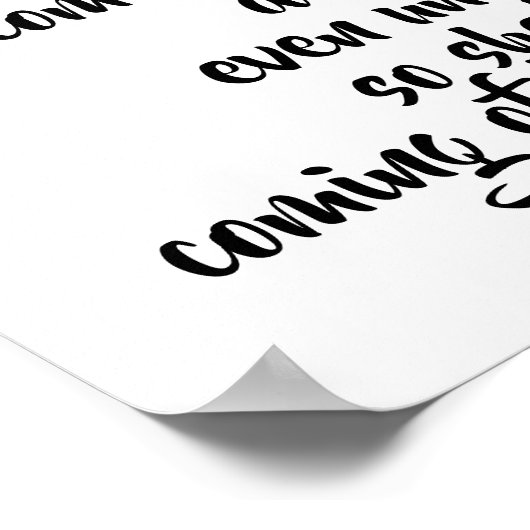 MATTHEÜS 24:27 "Want als de bliksem komt..." Poster (Hoek)