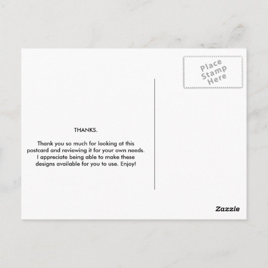 Mattheüs 25:40 Gij hebt het mij gedaan Briefkaart (Achterkant)