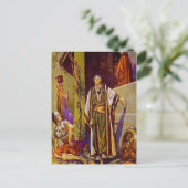 Mattheüs 26:69-75 Petrus ontkent het briefkaart va (Staand voorkant)