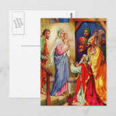 Mattheüs 2:1-12 Wijze Mannen reizen naar het brief Briefkaart (Voorkant / Achterkant)