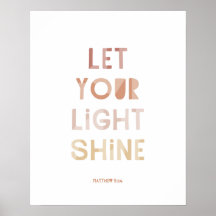 Mattheüs 5:16 Laat je licht schijnen