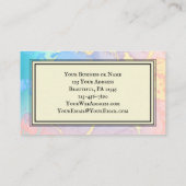 Mattheüs 5:16 Laat uw licht schijnen, Bijbelvers Visitekaartje (Achterkant)