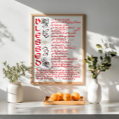 Mattheüs 5 3 12 Gezegend Christelijk Bijbelvers Poster