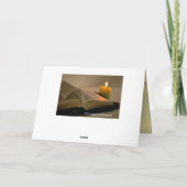 Mattheüs 6:26 De vogels zaaien en oogsten nog niet Kaart (Achterkant)