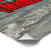Mattheus 6:34 WEBU Perfect Poster (Hoek)