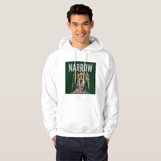 MATTHEÜS 7:14 DE ENGEL HOODIE (Voorkant volledig)