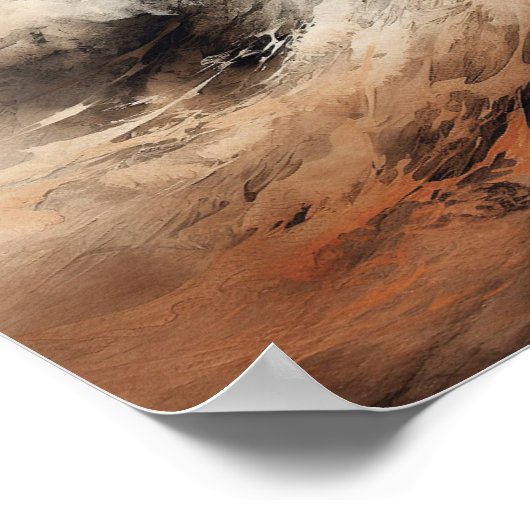 Mattheüs 8 - Jezus Kunst en Bijbelvers Digitaal Poster (Hoek)