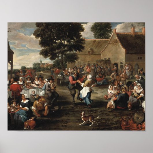 Mattheus van Helmont - Een feest van de mens Poster (Voorkant)