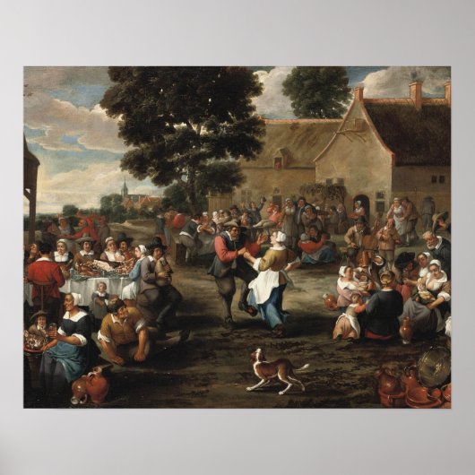 Mattheus van Helmont - Een feest van de mens Poster (Voorkant)