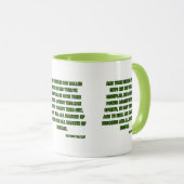 Matthew 10:1 KJV Bijbelscriptie twee-toon Mok (Voorkant rechts)