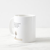 Matthew 11:28 Christelijke mok | Bemoedigend cadea (Voorkant links)