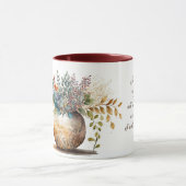 Matthew 11:28 Jezus zei: "Kom naar me Bijbelverse" Mok (Midden)