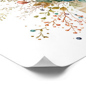 Matthew 11:28 Jezus zei: "Kom naar me Bijbelverse" Poster (Hoek)