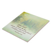 Matthew 11:28 Kom naar me toe, ik zal je rust geve Tegeltje (Zijkant)