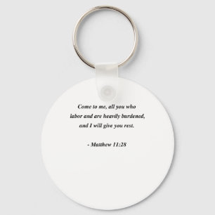 MATTHEW 11:28 SLEUTELHANGER
