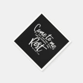 Matthew 11 Bijbelverse Servet (Hoek)