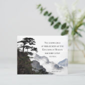 Matthew 13:11 Geheimen van het koninkrijk der Hemd Briefkaart (Staand voorkant)