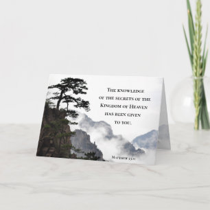 Matthew 13:11 Geheimen van het koninkrijk der Hemd Kaart